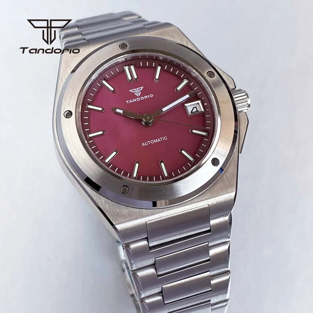 Tandorio Engineer Watch TD331  NH35 Sapphire 40mm Business 20bar