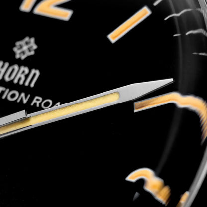 THORN T003 34mm Retro Watch PT5000 Automatic Dome Sapphire Luminous 10Bar dress explorer