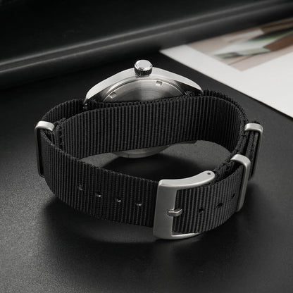 Militado ML08 Military Watch VH31 Quartz Movement Double Sapphire C3 BGW9 Luminous 10Bar Explorer