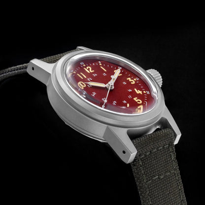 THORN SHY043 36mm  NH35 Automatic Retro Field Military Watch C3 Luminous 10bar