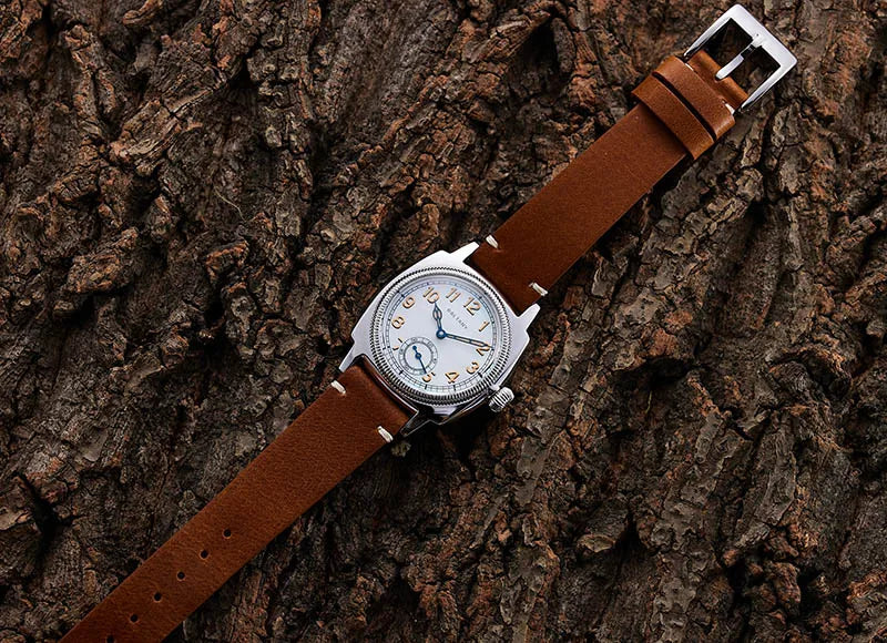 Baltany 1926 Vintage Dress Wristwatches S4036 Square Case Sub Seconds Luminou 20ATM Stainless Steel Automatic Mechanical Watches