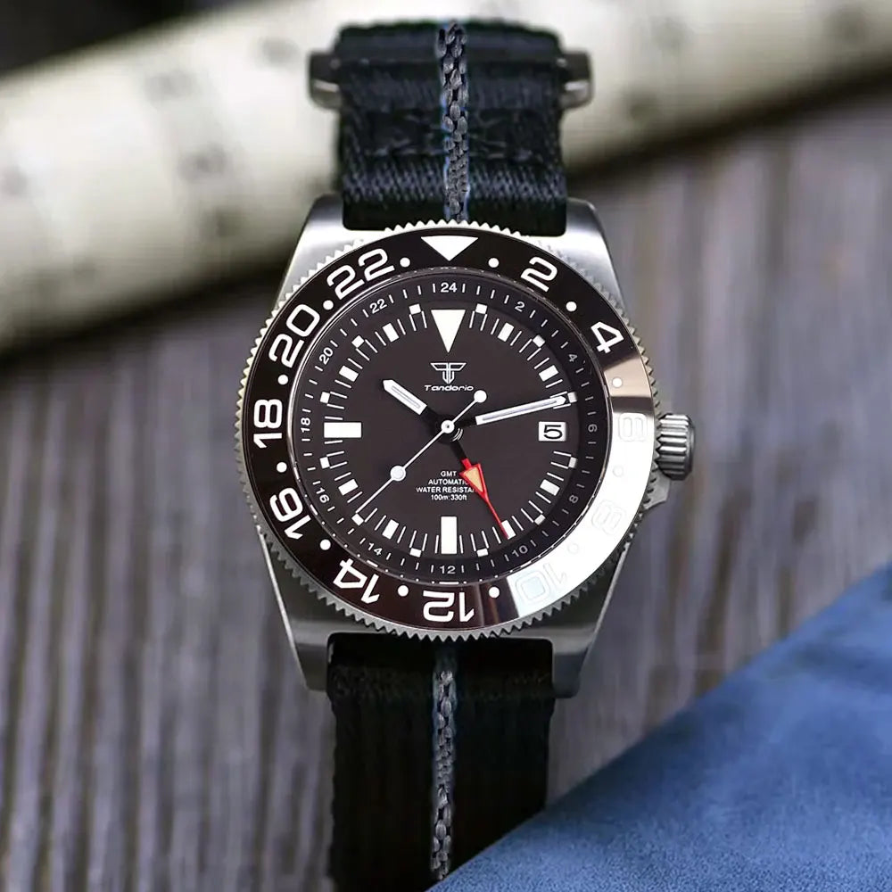 Titanium GMT Watch Tandorio TD015
