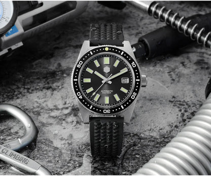 San Martin 62mas V4 Diver SN0007G 41mm NH35 Automatic AR Sapphire  Date Window 20bar c3 Luminous