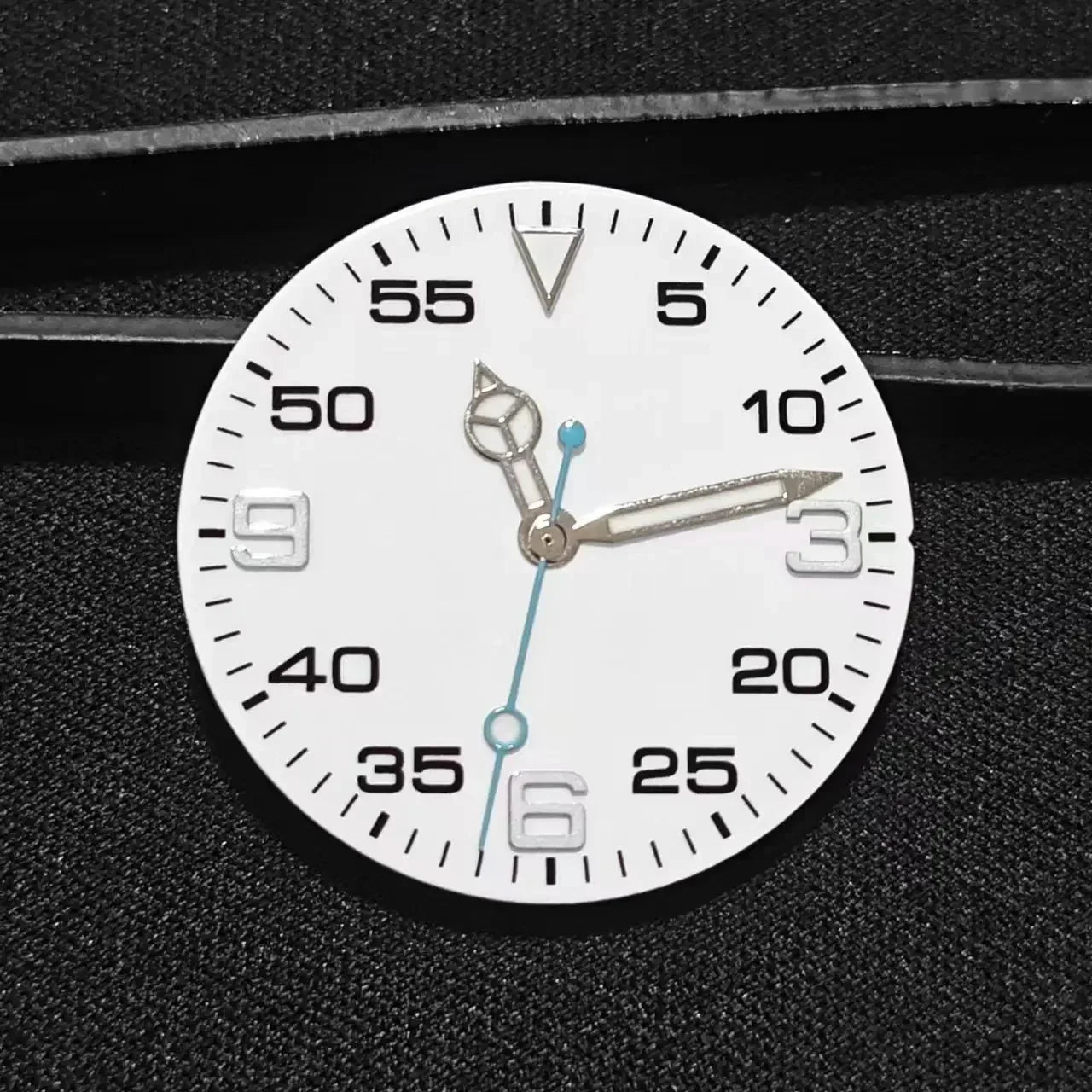 AIr King29mm Watch Dial Set Green Luminous Watch Accessories Watch Faces+hands for 8215/ 8200/ 8205/ 821A/ 2813 Movement - Tandorio Watches