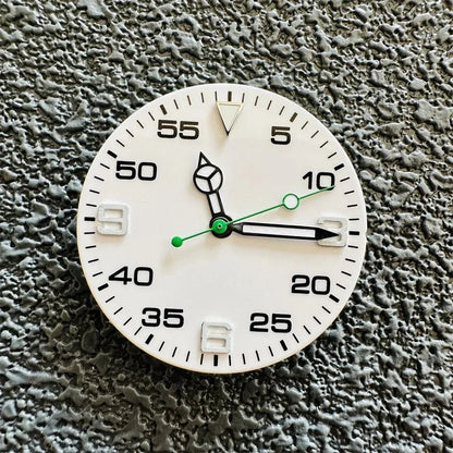 AIr King29mm Watch Dial Set Green Luminous Watch Accessories Watch Faces+hands for 8215/ 8200/ 8205/ 821A/ 2813 Movement - Tandorio Watches