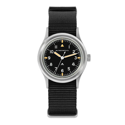 Militado 36mm Retro Military Watch VH31/VH65 Sweeping Hand ML14 V2