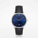 Miyota 9015 Pilot Watch WristFull P601 Leather Strap 40mm Polished  Sapphire 3ATM Dress minimalist