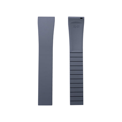 Cut-to-Size FKM Rubber Watch Strap 18mm/20mm/21mm/22mm