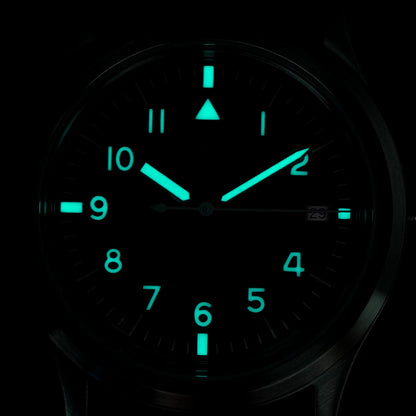 Militado 36mm Retro Military Watch VH31/VH65 Sweeping Hand ML14 V2