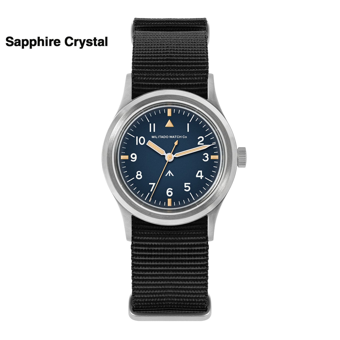 Militado 36mm Retro Military Watch VH31/VH65 Sweeping Hand ML14 V2