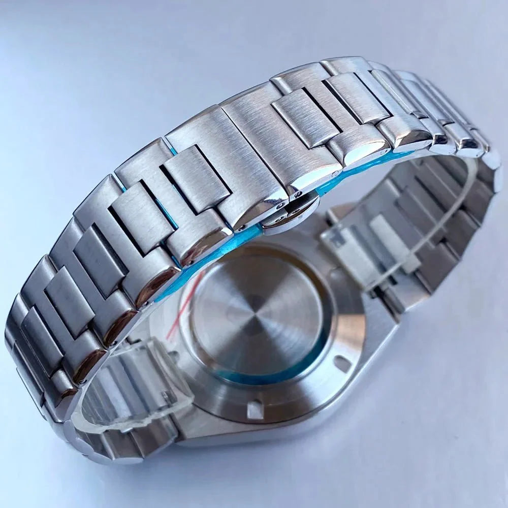 Engineer Watch Tandorio TD331S Blue Teacup Pattern Date Face Sapphire 10bar NH35 Automatic Lumimous Dress - Tandorio Watches