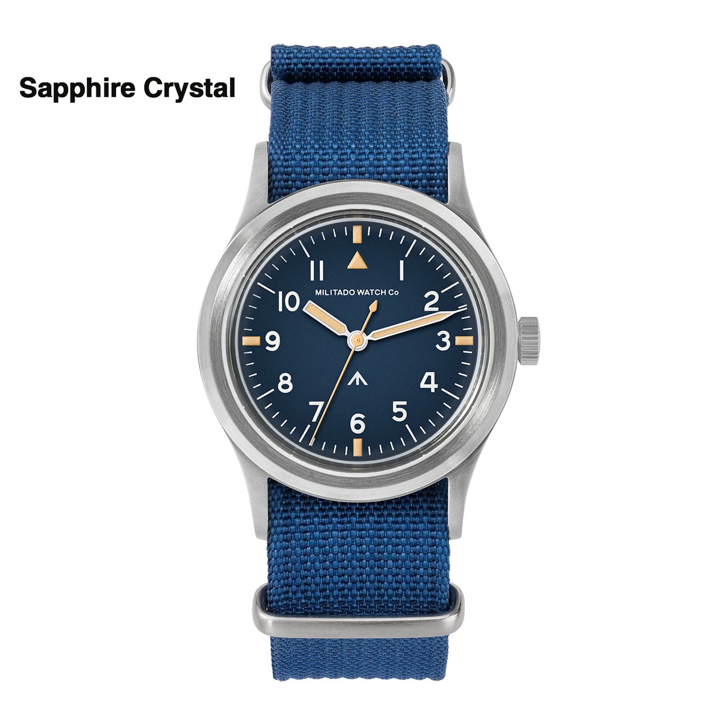 Militado 36mm Retro Military Watch VH31/VH65 Sweeping Hand ML14 V2