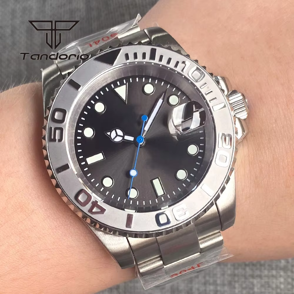 Tandorio Yachtmaster TD243B NH35A 40mm 20BAR Dive Watch Sapphire Rotating Bezel