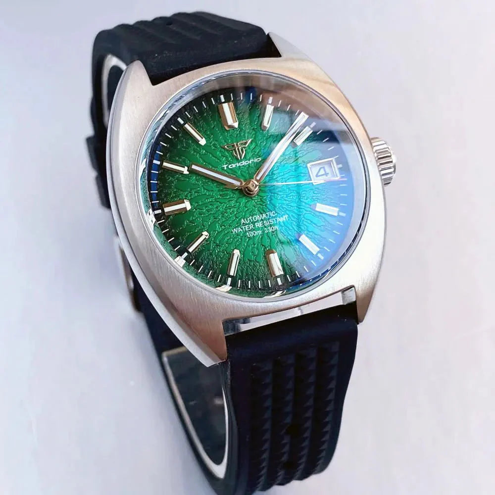 Identity Crisis Watch TANDORIO TD102F 36MM Luminous 200M Waterproof NH35A AR Domed Sapphire - Tandorio Watches