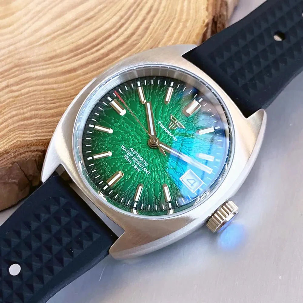 Identity Crisis Watch TANDORIO TD102F 36MM Luminous 200M Waterproof NH35A AR Domed Sapphire - Tandorio Watches