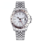 Fixed Bezel GMT Watch 39mm Wristrull G301 NH34 Automatic Watch Date 24H Sapphire Luminous 10Bar