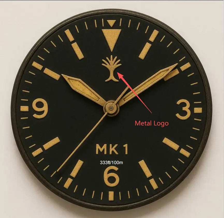 Metal Logo & 3-4 colored  logo Custom Service