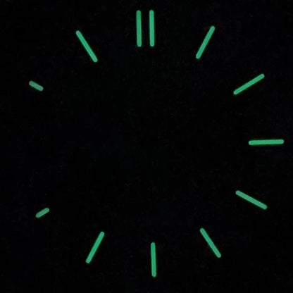NH38 dial 28.5mm Texture Watch Dial Green Luminous Modification Watch Accessories Watch Faces for NH38 Movement - Tandorio Watches