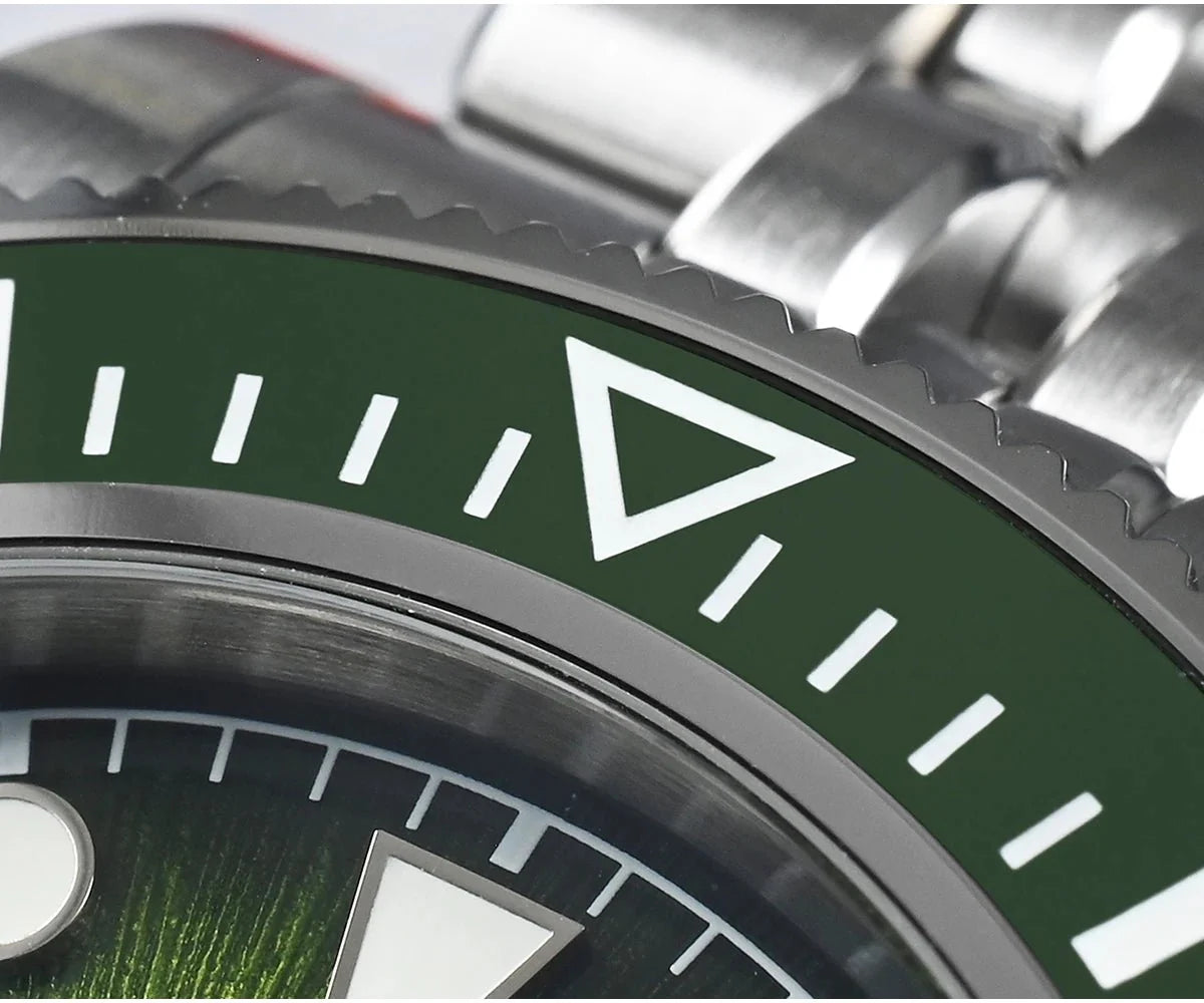 San Martin Diver SN0148G 40mm Miyota 9015 Automatic Enamel Sunburst Dial 20bar Ar Sapphire BGW9 Lume - Tandorio Watches