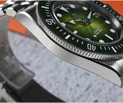 San Martin Diver SN0148G 40mm Miyota 9015 Automatic Enamel Sunburst Dial 20bar Ar Sapphire BGW9 Lume - Tandorio Watches