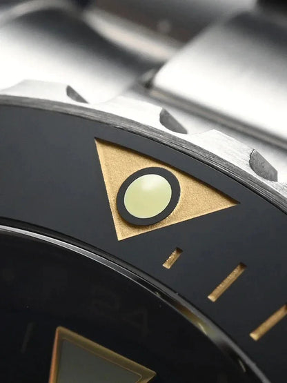 San Martin GMT Dive Watch SN0136 39mm NH34 Automatic Sunburst Enamel Dial AR Sapphire C3 Green Luminous - Tandorio Watches