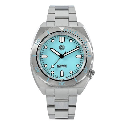 San Martin SN0067 40mm Diver Watch YN55 Automatic AR Sapphire 20Bar Swiss Lume - Tandorio Watches