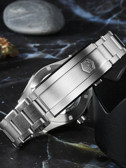 San Martin Sn0129 Enamel Dial Full Luminous 39mm Dive Watch NH35 Automatic 20Bar Ar saphire Swiss Lume - Tandorio Watches