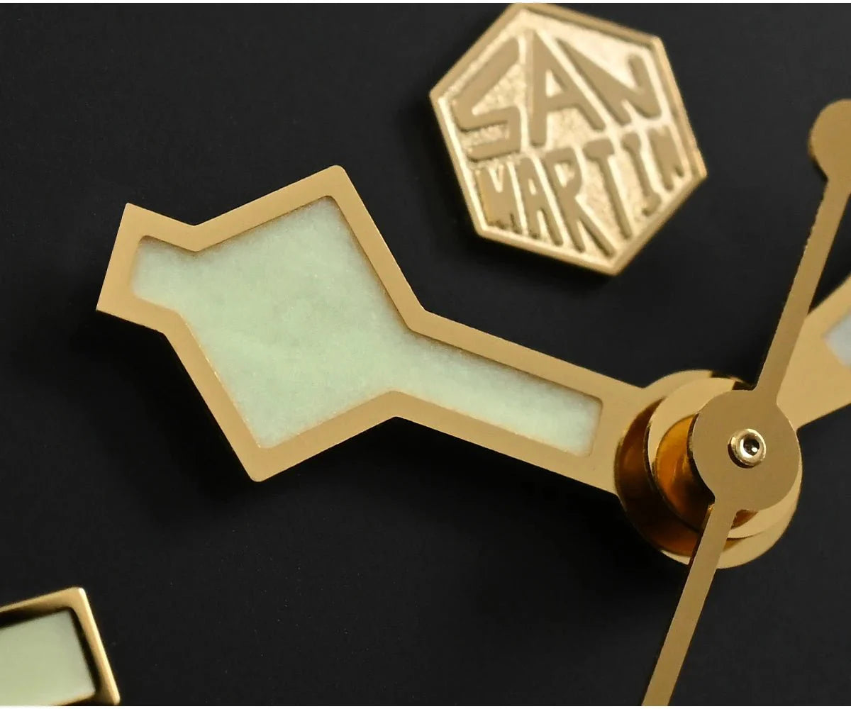 San Martin SN0138G New 37mm BB54 Vintage Diver Watch NH35 Automatic AR Sapphire C3 Luminous 20Bar - Tandorio Watches