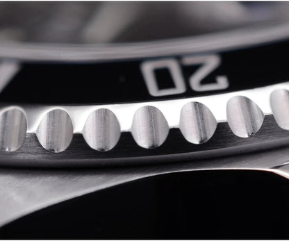 San Martin SUB Diver Sn0019G 41mm Water Ghost PT5000 SW200 Automatic AR Sapphire 20Bar BGW - 9 Luminous - Tandorio Watches