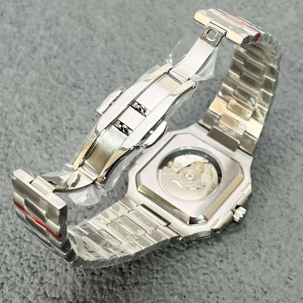 Square Watch TD303M 38MMN NH35 Automatic Movement 5bar Sapphire Multiple color - Tandorio Watches