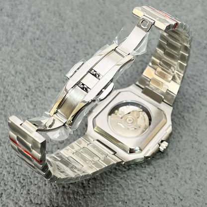 Square Watch TD303M 38MMN NH35 Automatic Movement 5bar Sapphire Multiple color - Tandorio Watches