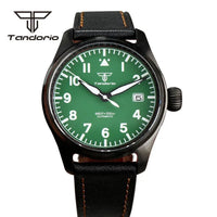 green logo dial