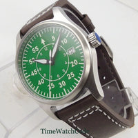 green dial