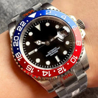 blue-red bezel