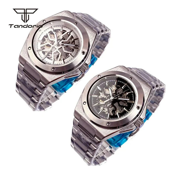 Tandorio TD331S Skeleton engineer watch NH70 Automatic Sapphire Diver 20bar - Tandorio Watches