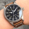 Tandorio Titanium watch 39mm 200m NH35 PT5000 automatic Sapphire Glass pilot 20Bar - Tandorio Watches