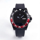 PVD Black Sub Wristfull D305 40mm Japan TMI NH36 Day Date Sapphire 20ATM Dive Watch GMT Bezel