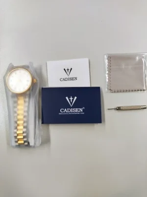 CADISEN C8225 Business Watches AR Sapphire MIYOTA 8215 40MM5Bar photo review