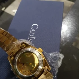 CADISEN C8223 Dress Watch For Men Japan 8215 Movement Sapphire Golden Relogio 36MM photo review