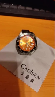 CADISEN C8220 Dive Watches 20Bar 40mm Ceramic Bezel Sapphire relogio masculino photo review